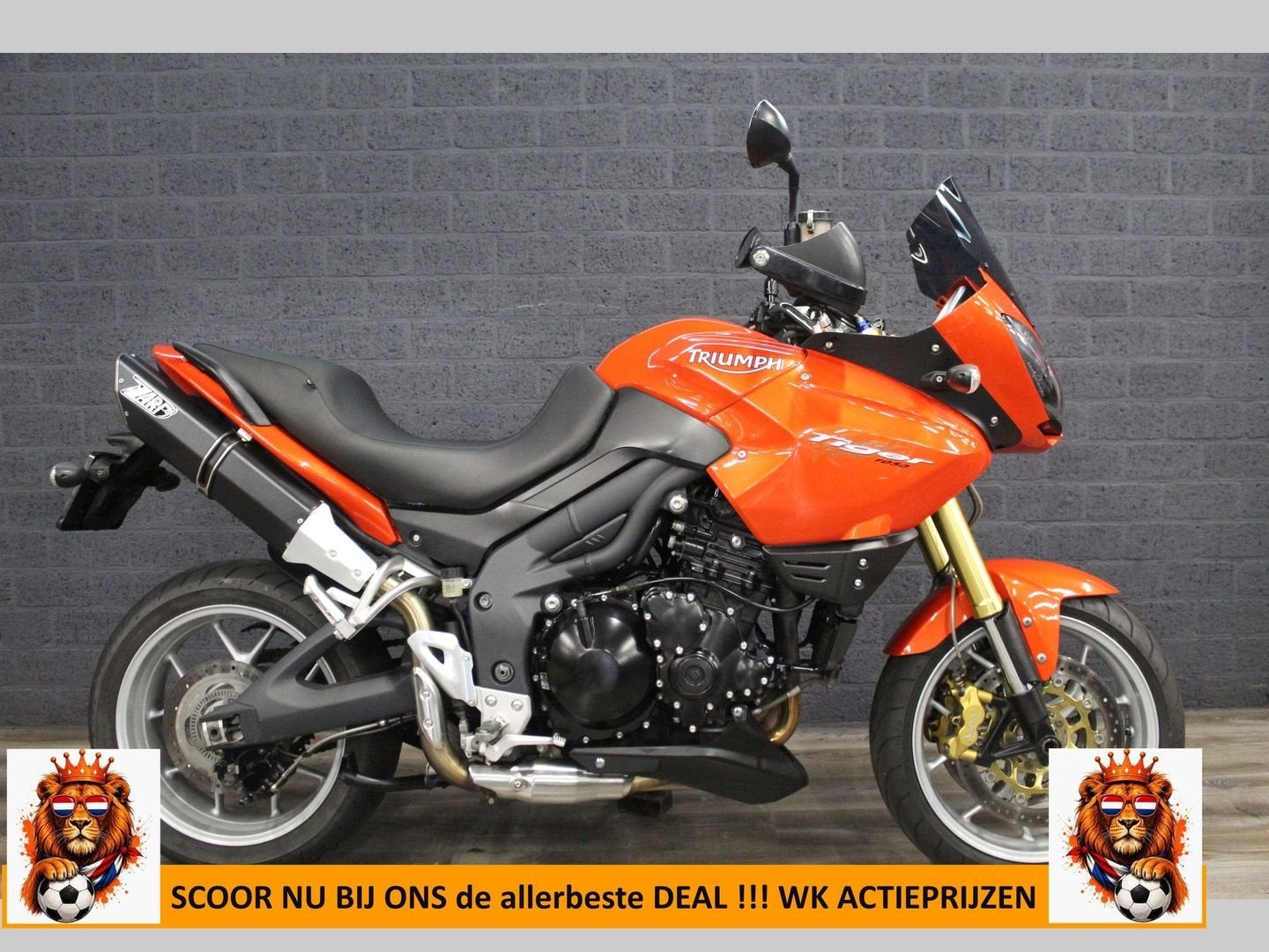 TRIUMPH TIGER 1050 ABS (bj 2011), Motorrijbewijs A, Bedrijf, Onbekend, Overig