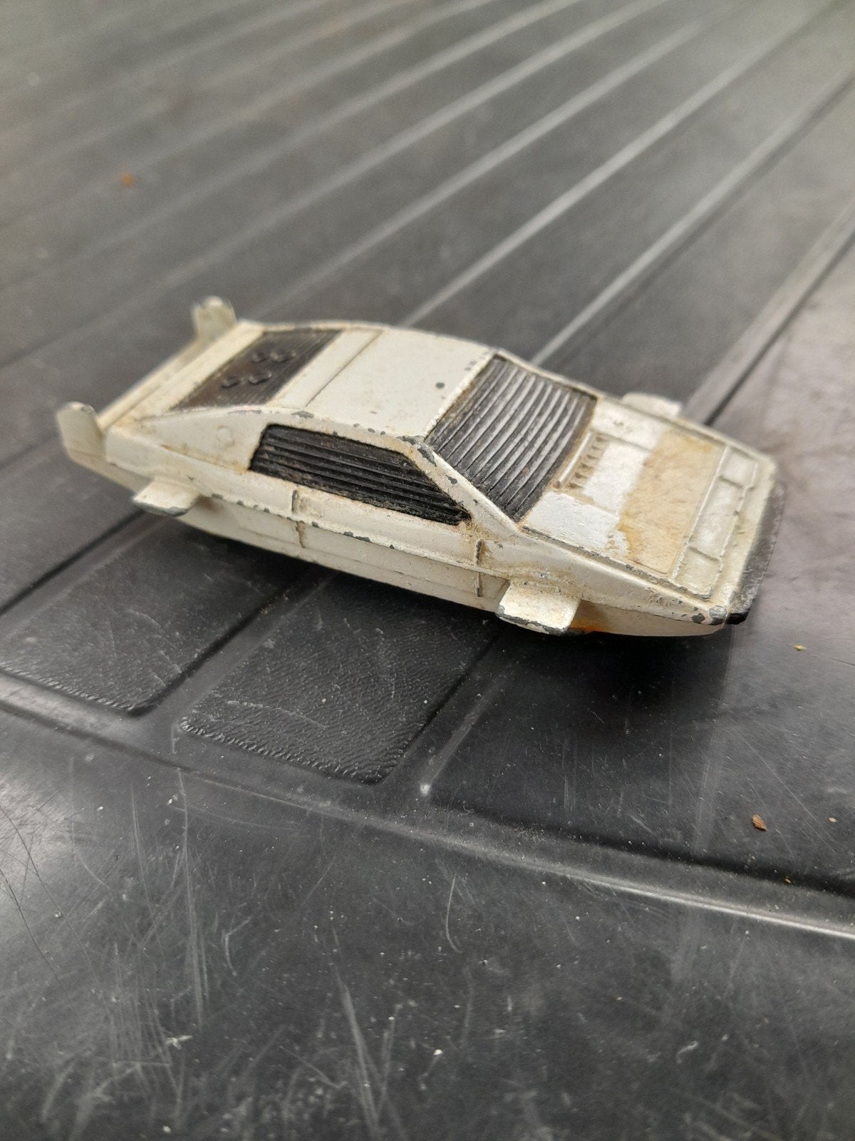Vintage Corgi Juniors 007 Lotus Esprit Diecast Auto, Ophalen of Verzenden, Gebruikt