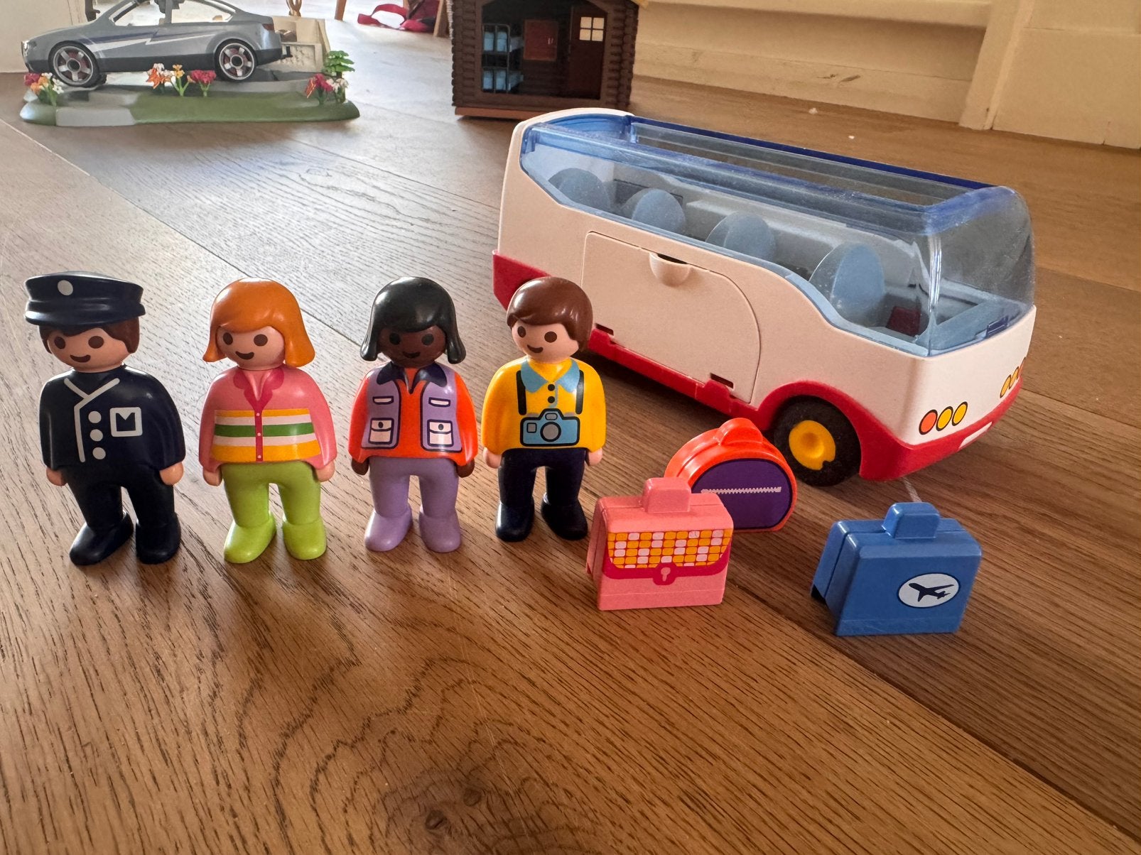 Playmbil bus 123, Ophalen, Zo goed als nieuw