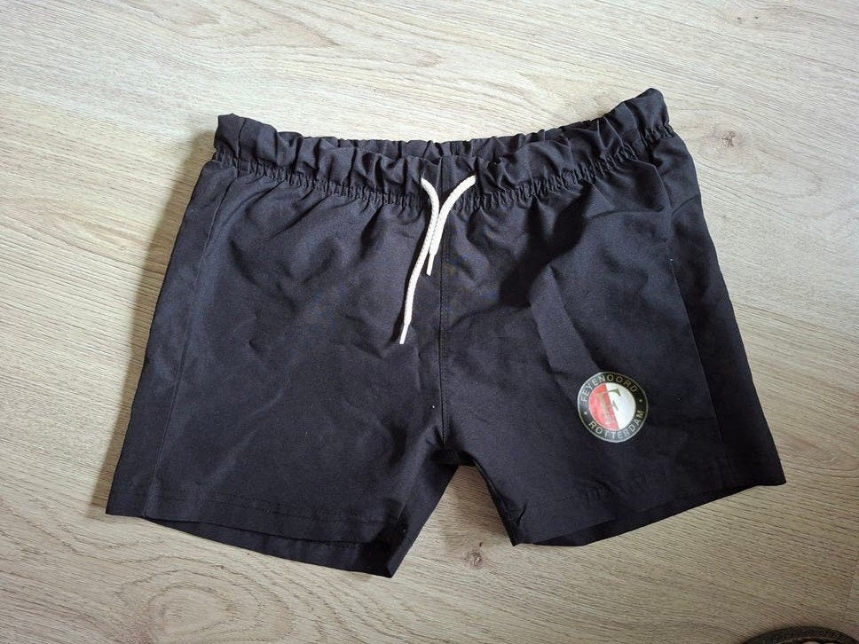 Feyenoord Rotterdam zwemshort / zwembroek – Maat 122/128, Gebruikt, Ophalen of Verzenden, Maat 128, Feyenoord