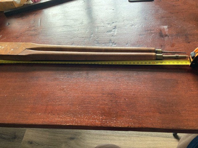 Meetstok van vroeger, Ophalen of Verzenden, Gebruikt, Toebehoren