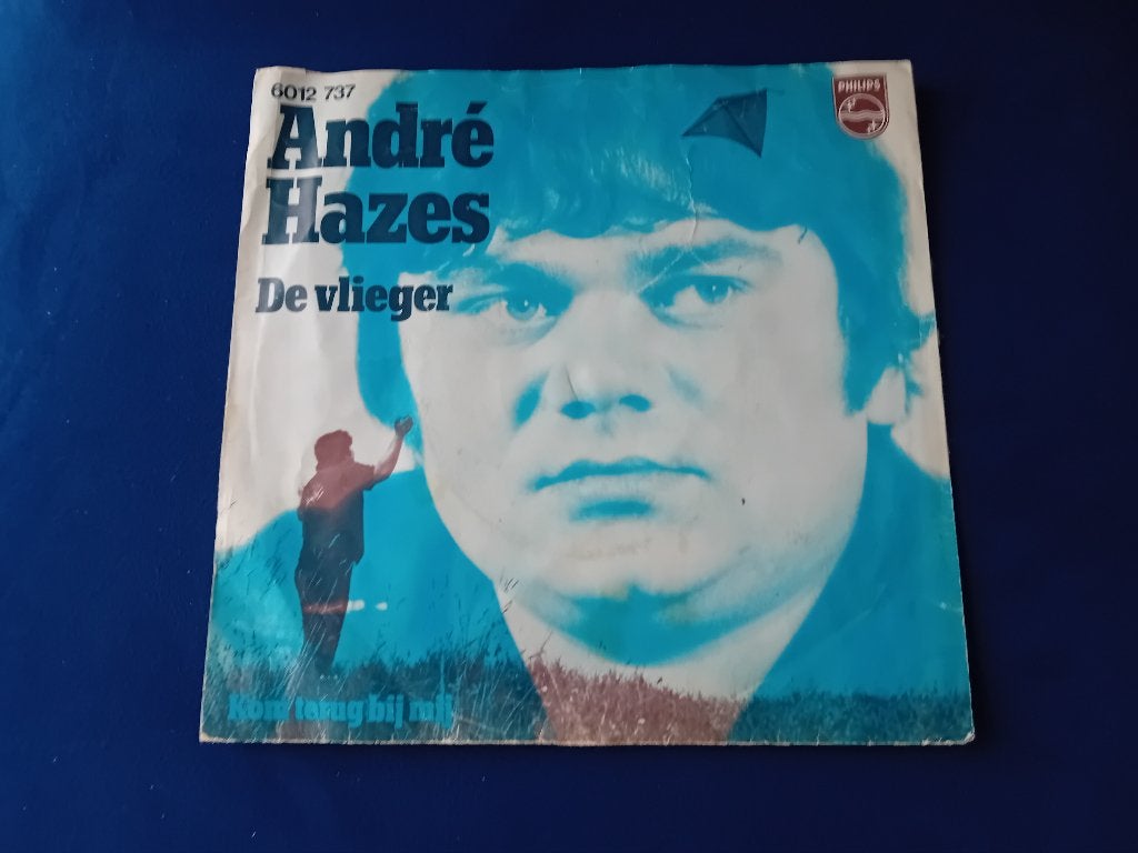 André Hazes - De Vlieger ( LET OP HET IS ALLEEN DE HOES ), Cd's en Dvd's, Vinyl Singles, Verzenden, 7 inch, Fotohoes, Zo goed als nieuw