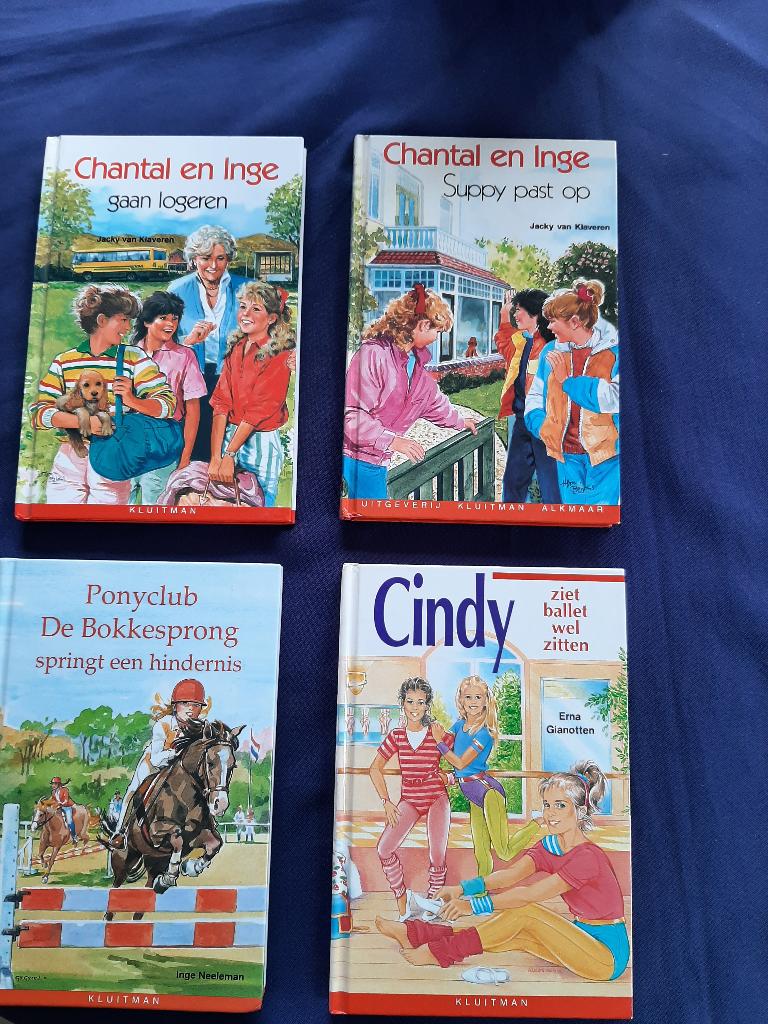 4 boeken Kluitman Sterserie. vanaf 8 jaar., Boeken, Ophalen of Verzenden, Zo goed als nieuw, Diverse auteurs, Fictie algemeen