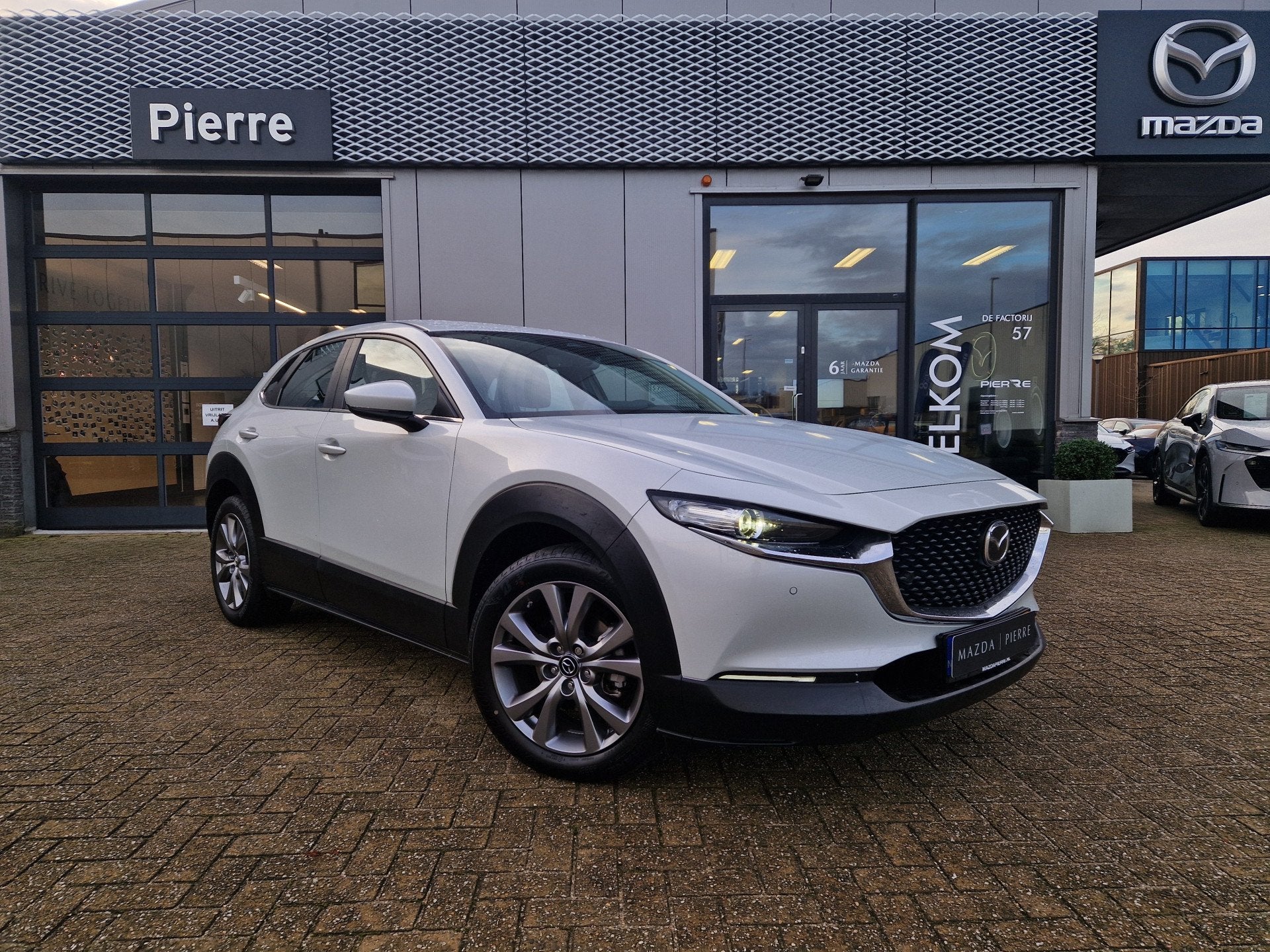 Mazda CX-30 2.0 e-SkyActiv-G 122 M Hybrid Exclusive-line NAV, Auto's, Voorwielaandrijving, Stof, Gebruikt, 4 cilinders