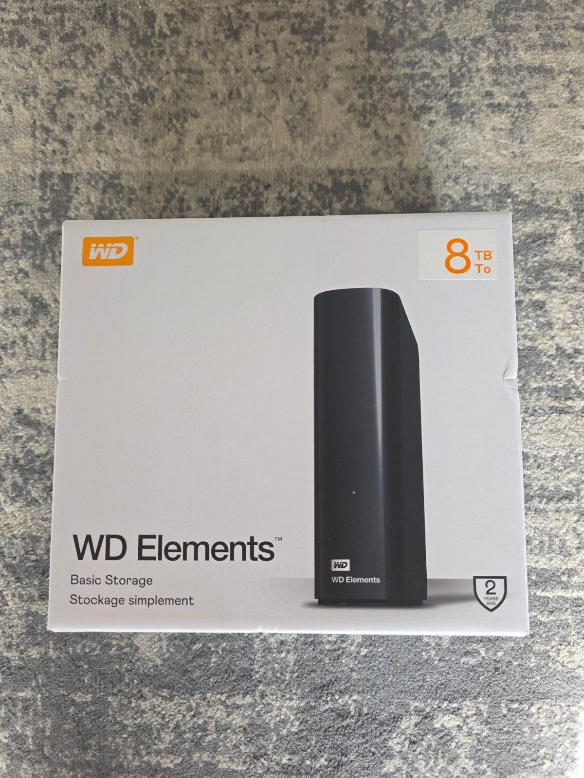 WD Elements 8TB Externe Harde Schijf USB 3.0, WD Elements, Server, HDD, 8TB