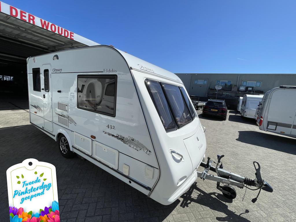 Elddis Odyssey 432 Aparte bedden xxl badkam., Standaardzit, Elddis, Tot en met 2, Bedrijf