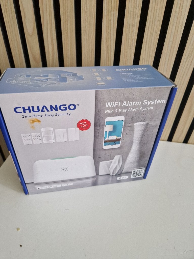 Chuango OV2 WiFi Alarmsysteem, Beweging, Nieuw, Ophalen of Verzenden, Compleet systeem