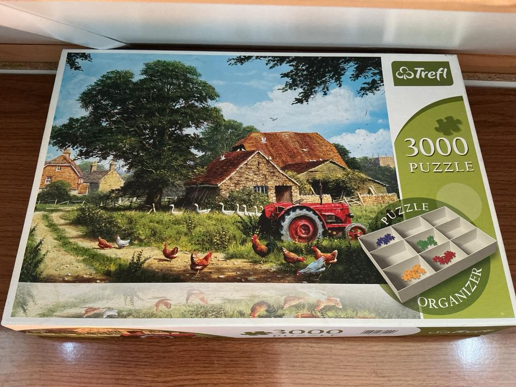 Puzzel 3000 stukjes Boerderij, Ophalen of Verzenden, Meer dan 1500 stukjes, Zo goed als nieuw