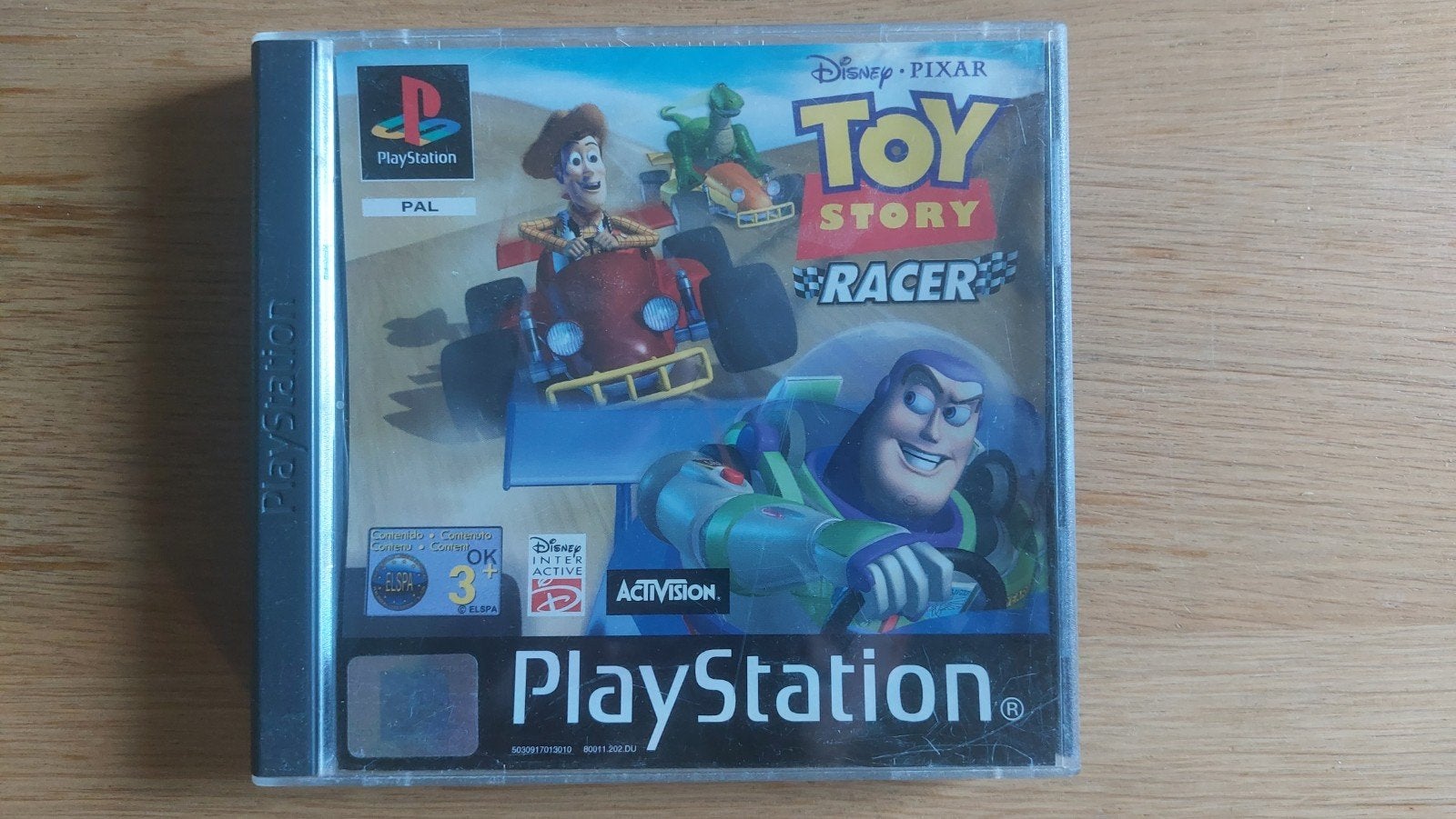 Toy Story Racer PS1 - Disney Pixar PlayStation Game, Gebruikt, 1 speler, Racen en Vliegen, Ophalen of Verzenden