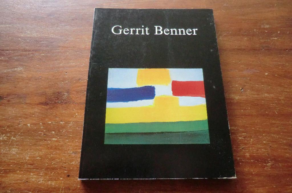 schildersboek - Gerrit Benner - Galerie Tegenbosch Eindhoven, Ophalen of Verzenden, Gelezen, Schilder- en Tekenkunst