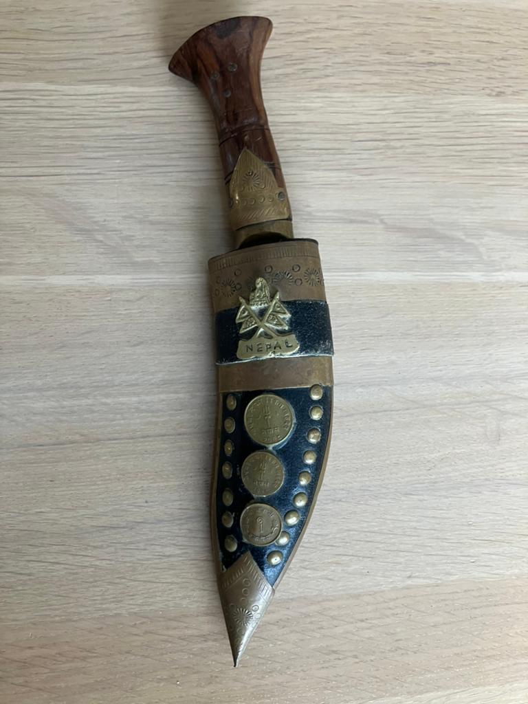 Authentieke Kukri, kromme dolk, Nepal, India, Ophalen of Verzenden