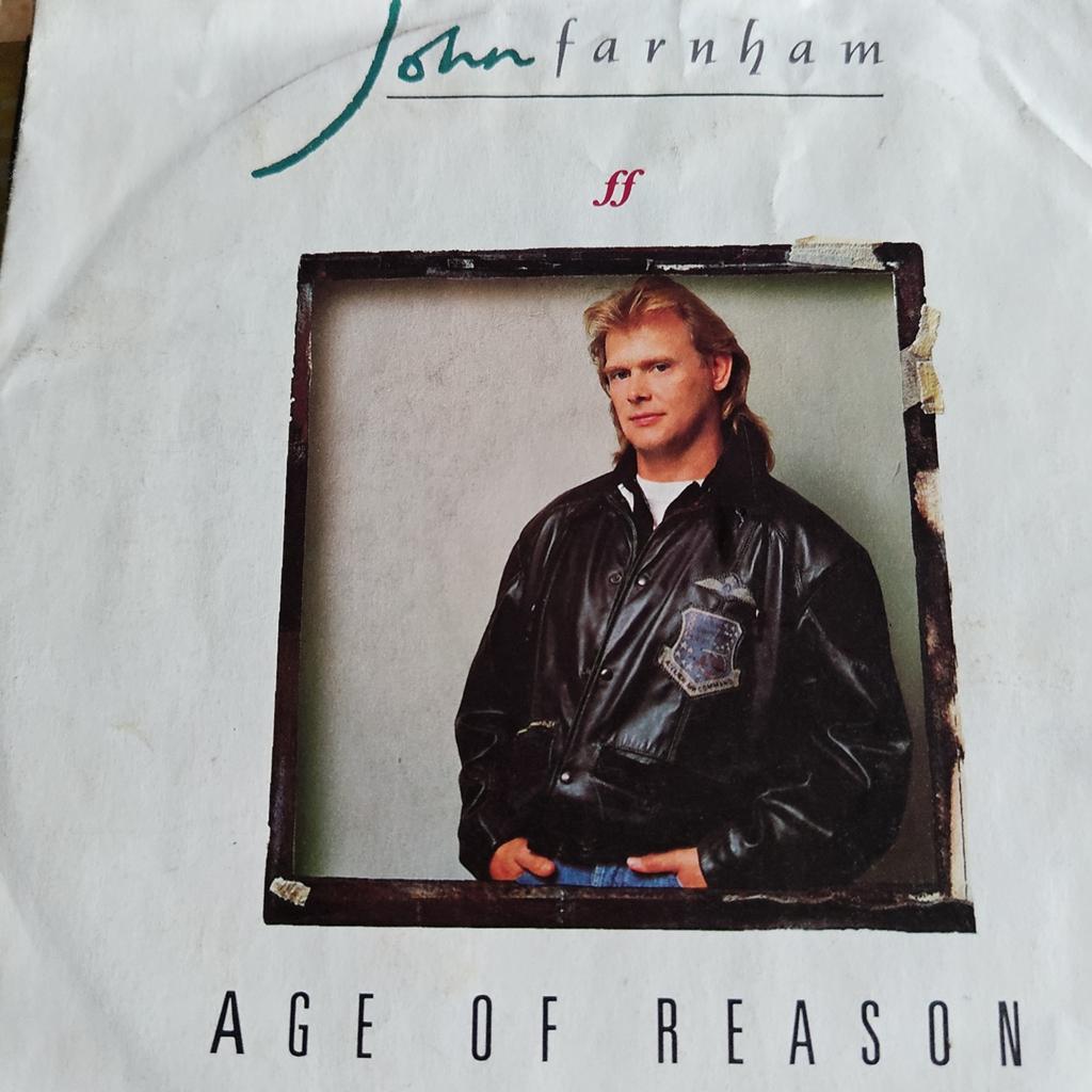 John Farnham - Age of Reason (Vinyl Single), Ophalen of Verzenden, Gebruikt