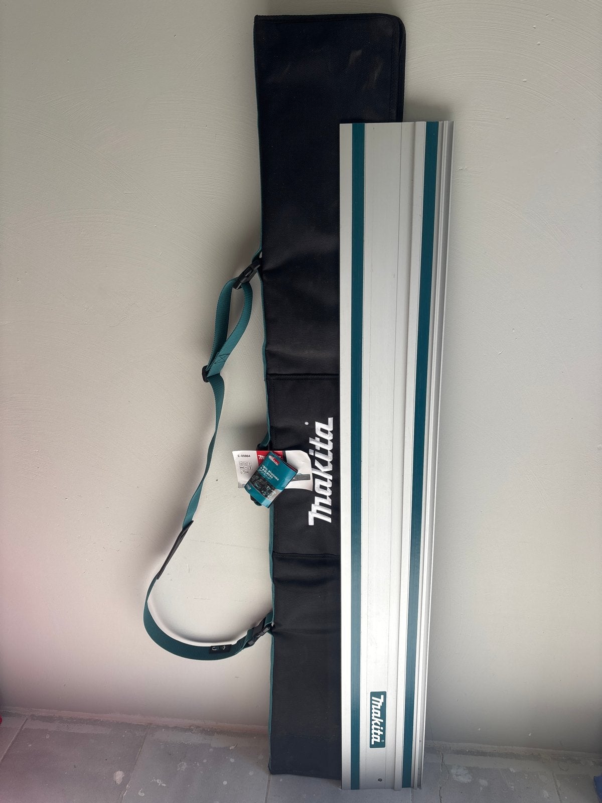 Makita geleiderail met draagtas - 1500mm, Ophalen of Verzenden, Zo goed als nieuw