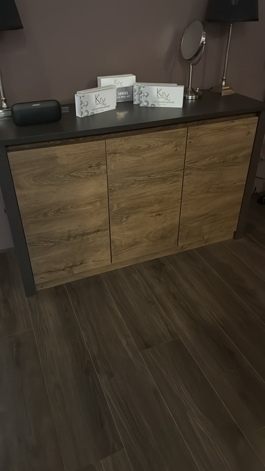 Houten ladekast met 3 lades, Ophalen, Gebruikt, 50 tot 100 cm, Met lade(s)