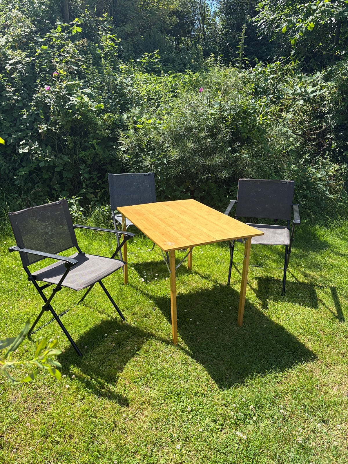 Kampeerset Lafuma en Robens stoelen en tafel, Ophalen of Verzenden, Zo goed als nieuw