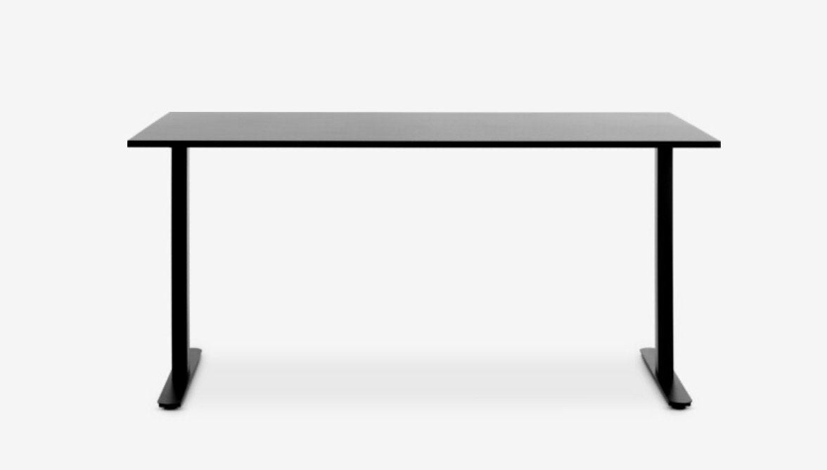 Bureau Stauning Jysk 80 x 160, Ophalen, 160 cm, Spaanplaat of MDF, Zo goed als nieuw