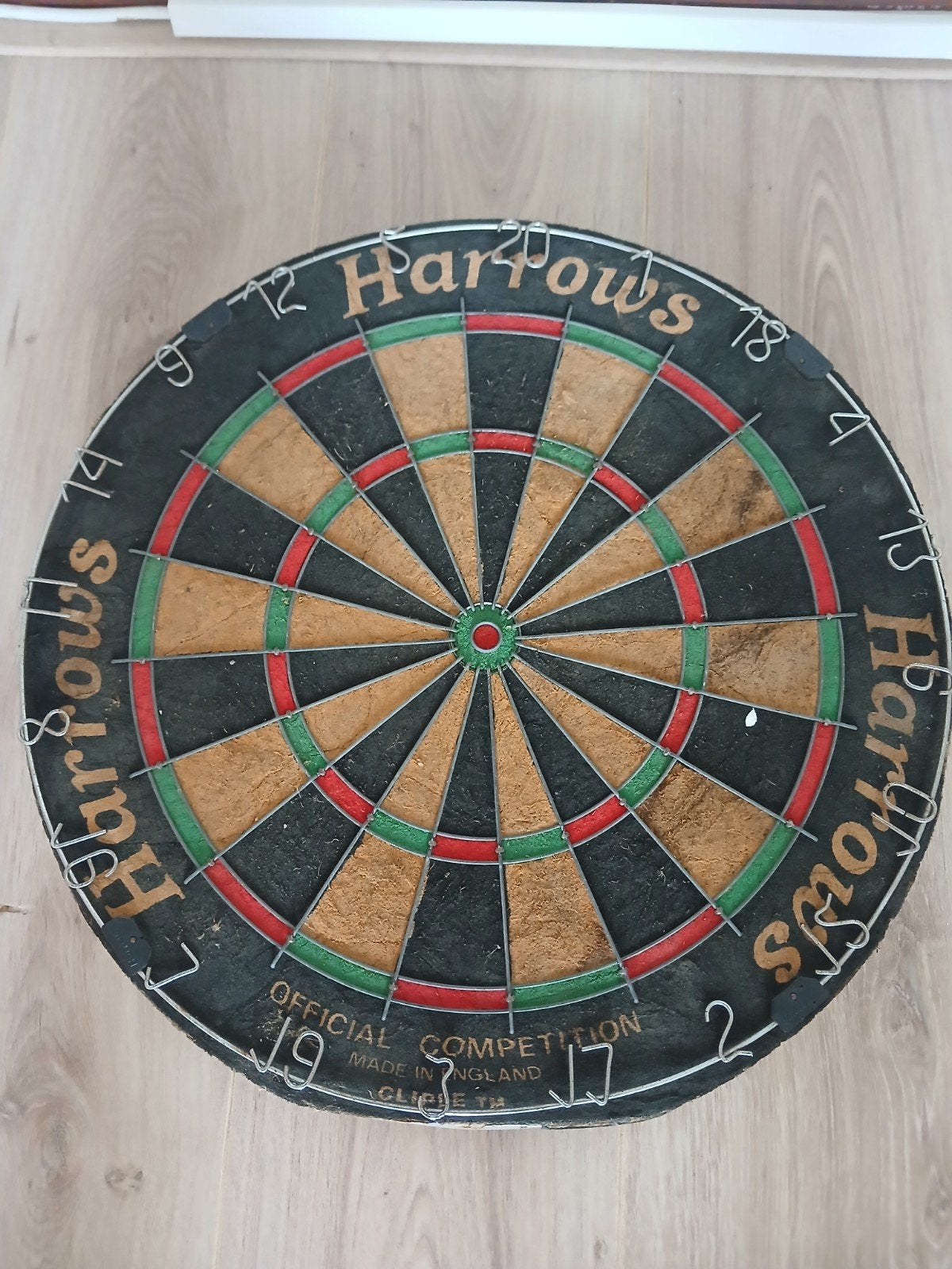 Harrows Official Competition Dartbord, Ophalen, Gebruikt, Dartbord