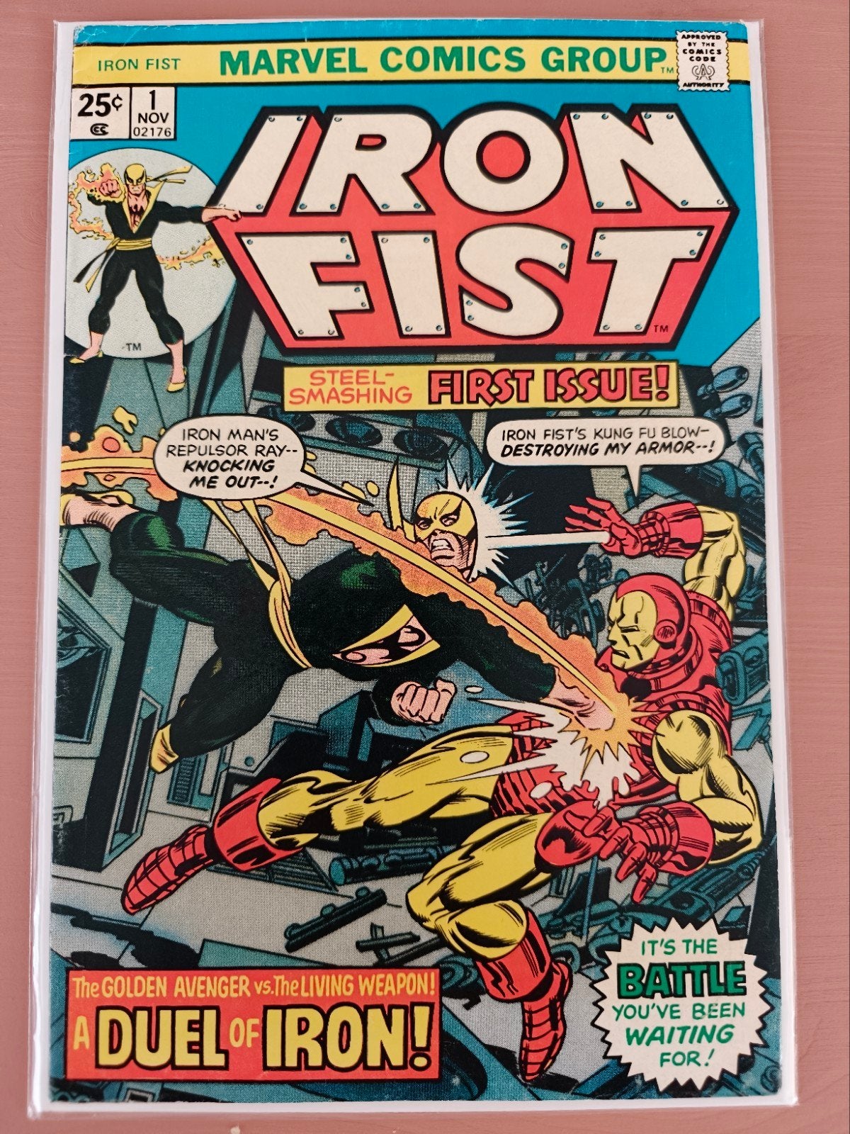 Iron Fist #1 (1975), Eén comic, Amerika, Marvel Comics, Ophalen of Verzenden