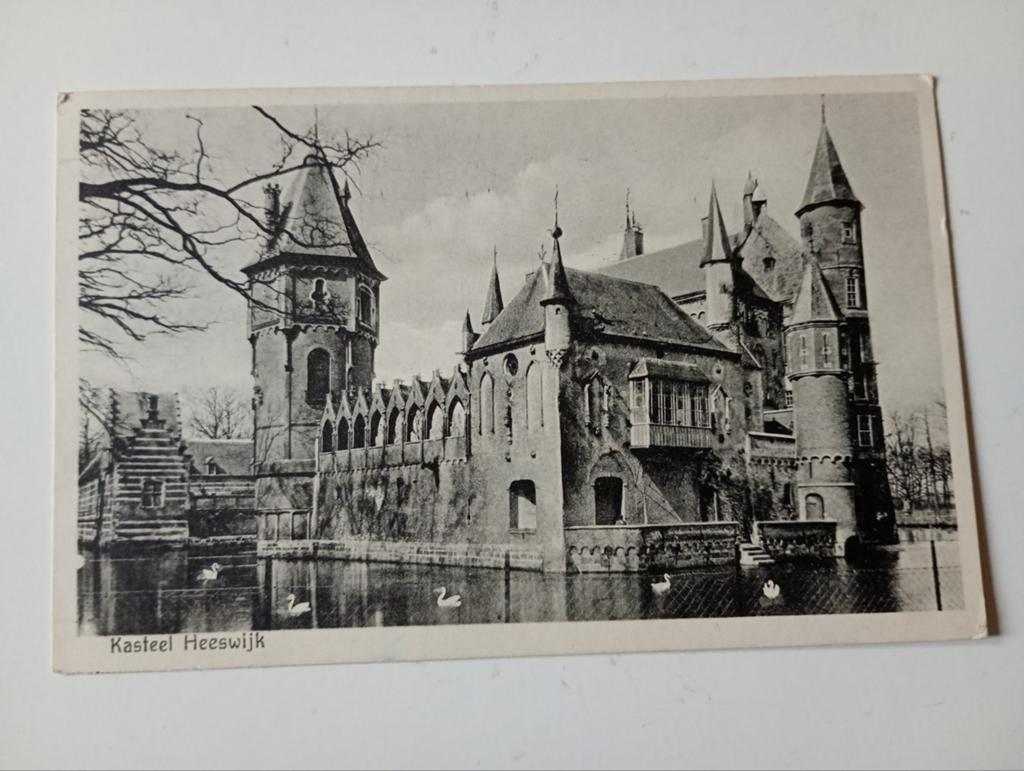 Heeswijk Dinther bij Den Bosch Kasteel, Ophalen of Verzenden, 1920 tot 1940, Ongelopen, Noord-Brabant