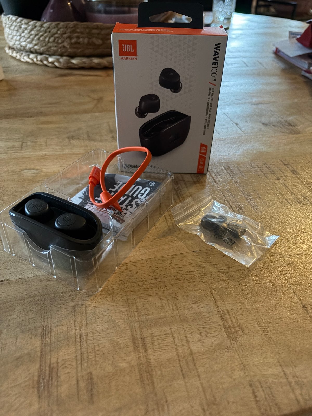 JBL Wave 100 TWS In-ear koptelefoon - Zwart, In-ear, JBL, Bluetooth, Ophalen of Verzenden