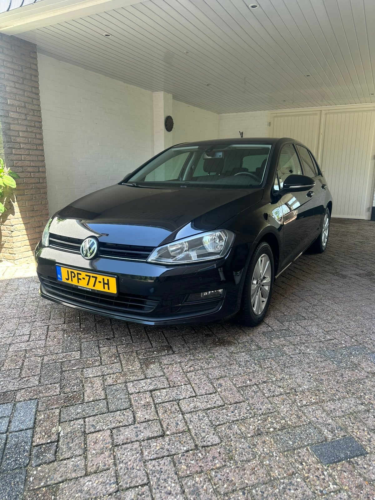 Volkswagen Golf 7 1.2 TSI 77KW 5D Zwart Onderhoudshis Opties, Voorwielaandrijving, 4 cilinders, 610 kg, Zwart