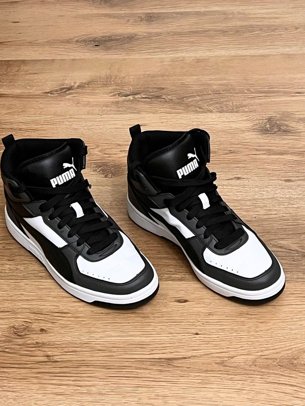 Puma Rebound Joy Sneakers Zwart/Wit Maat 39, Ophalen of Verzenden, Nieuw, Zwart, Sneakers of Gympen