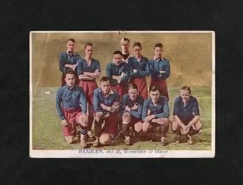 Voetbalplaatje Haarlem Jaren 20/30., Ophalen of Verzenden, Zo goed als nieuw