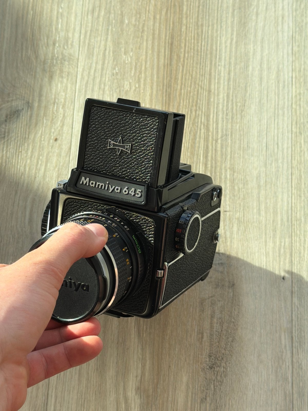 Mamiya 645 Medium Formaat Camera - Klassieke Fotografie, Ophalen, Gebruikt, Spiegelreflex, Overige Merken