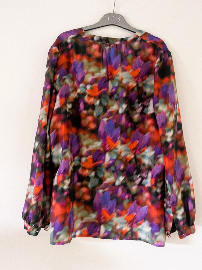 zijde blousje van Caroline Biss maatje 42, Kleding | Dames, Meerkleurig, Maat 42/44 (L), Ophalen of Verzenden, Zo goed als nieuw