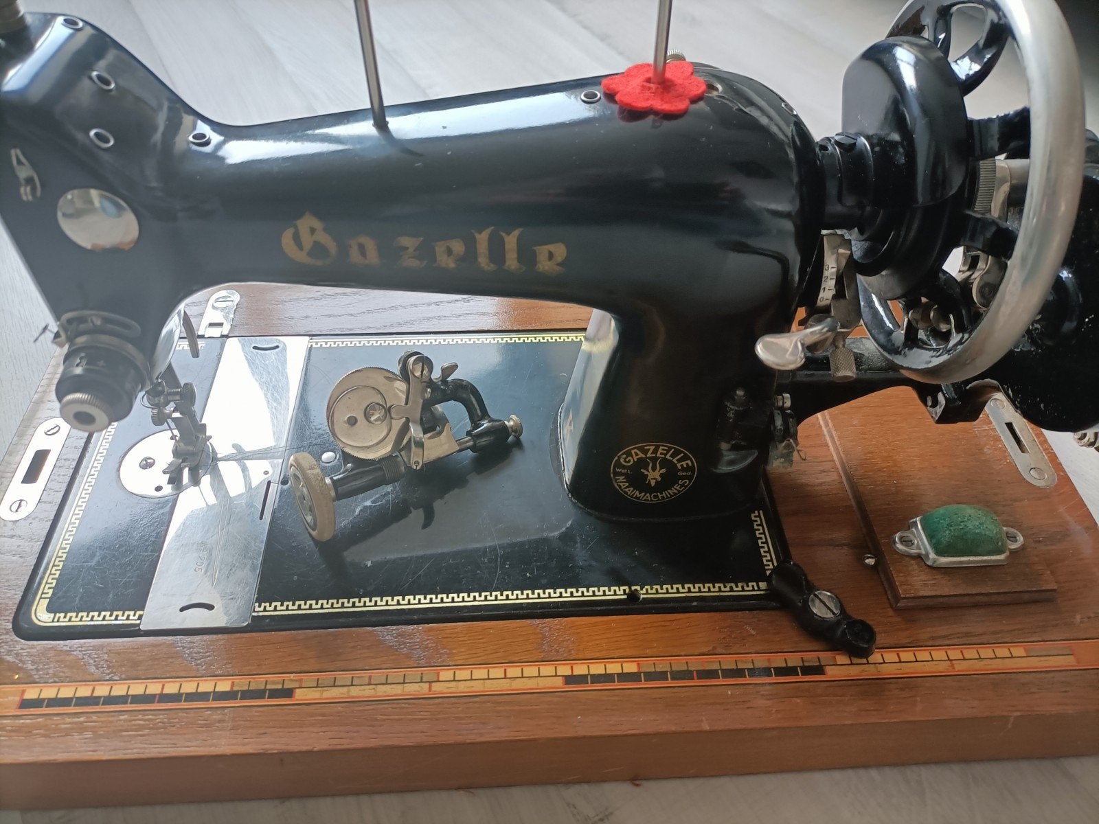 Naaimachine met koffer, Antiek en Kunst, Ophalen