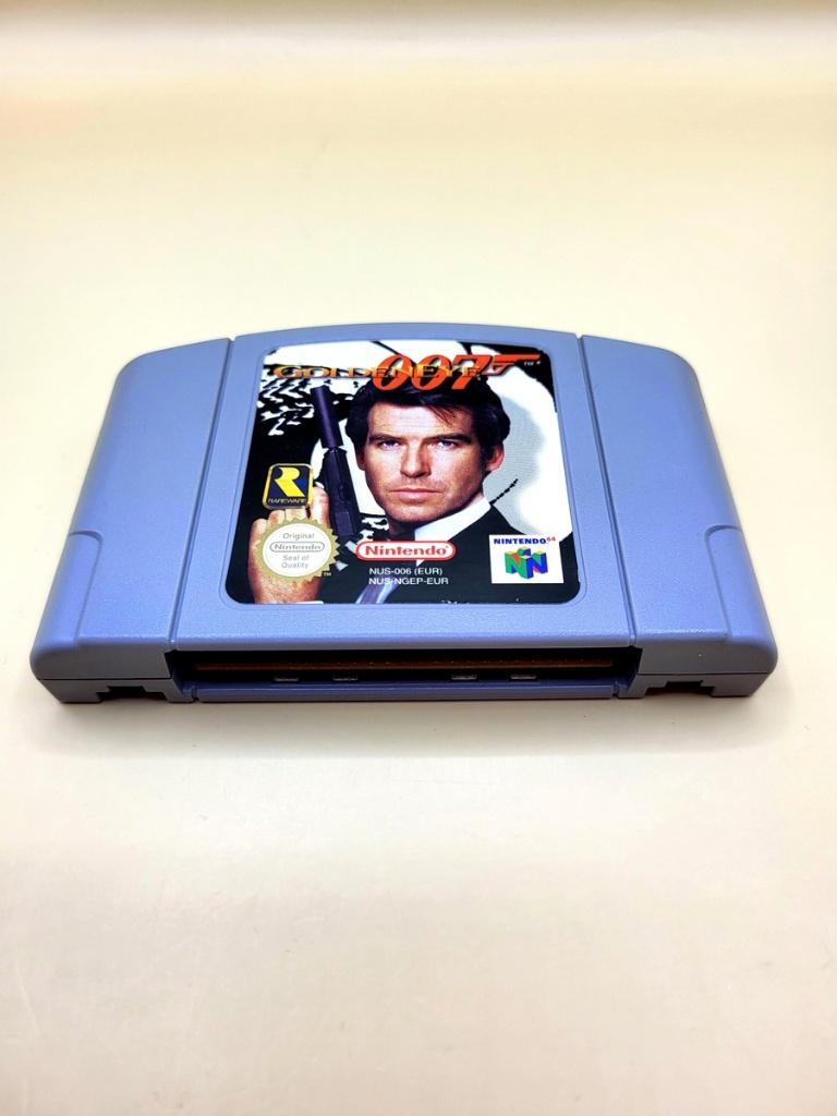GoldenEye 007 - Nintendo 64 - N64, Spelcomputers en Games, Games | Nintendo 64, Zo goed als nieuw, Shooter, 1 speler, Vanaf 12 jaar