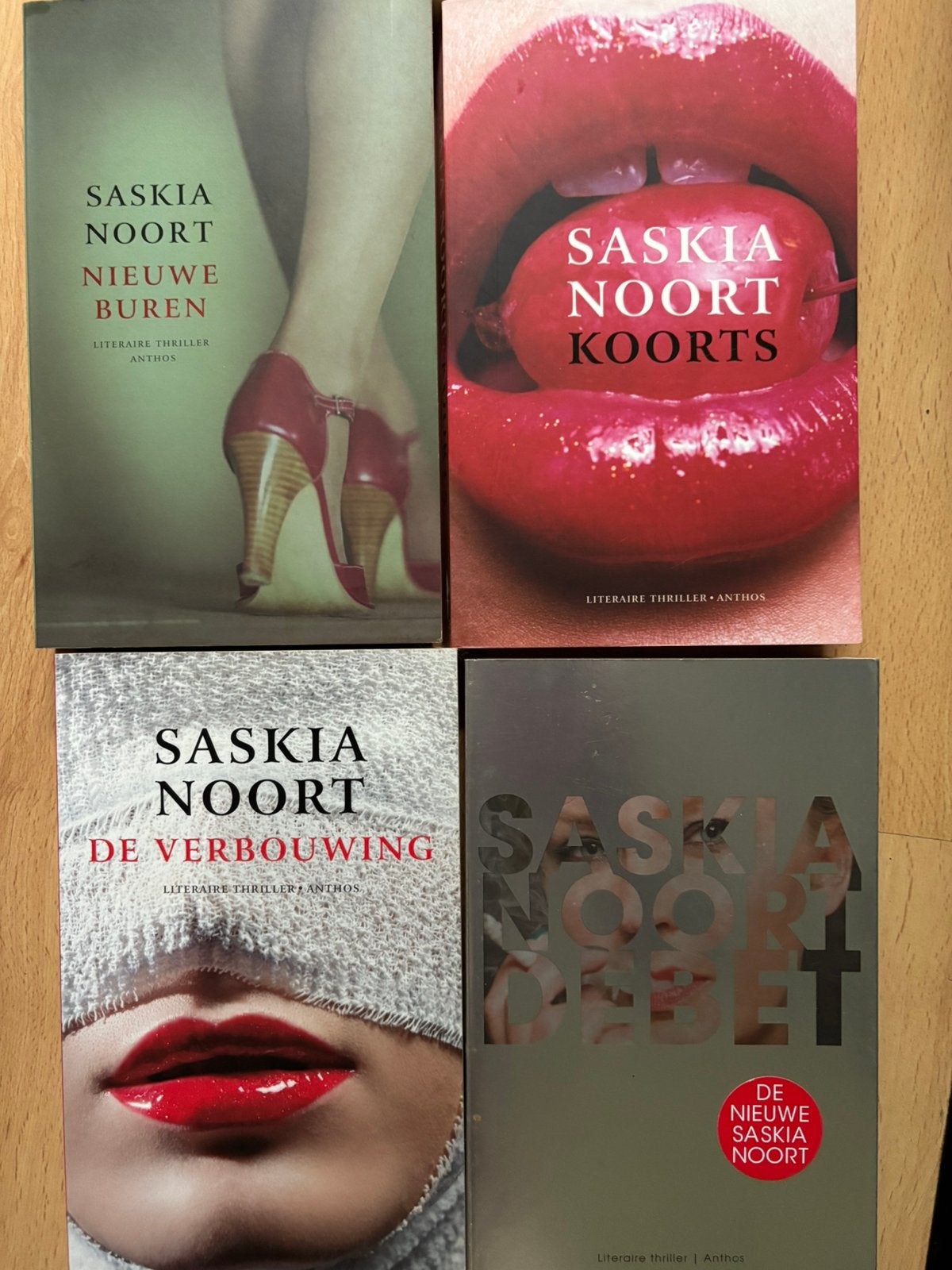 5x Saskia Noort, humoristische spannende thrillers!, Ophalen of Verzenden, Gelezen, Nederland