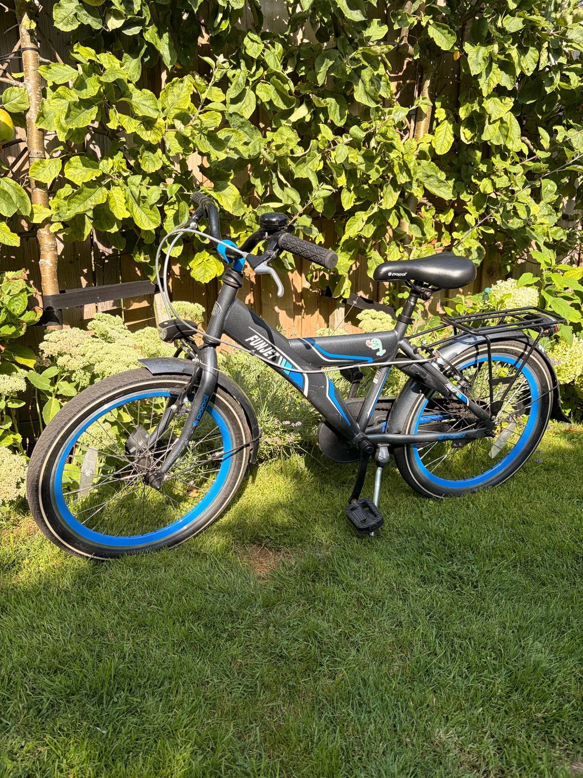 Popal Funjet kinderfiets 20 inch - in heel goede staat, Fietsen en Brommers, Fietsen | Heren | Herenfietsen, Velgrem, Minder dan 49 cm