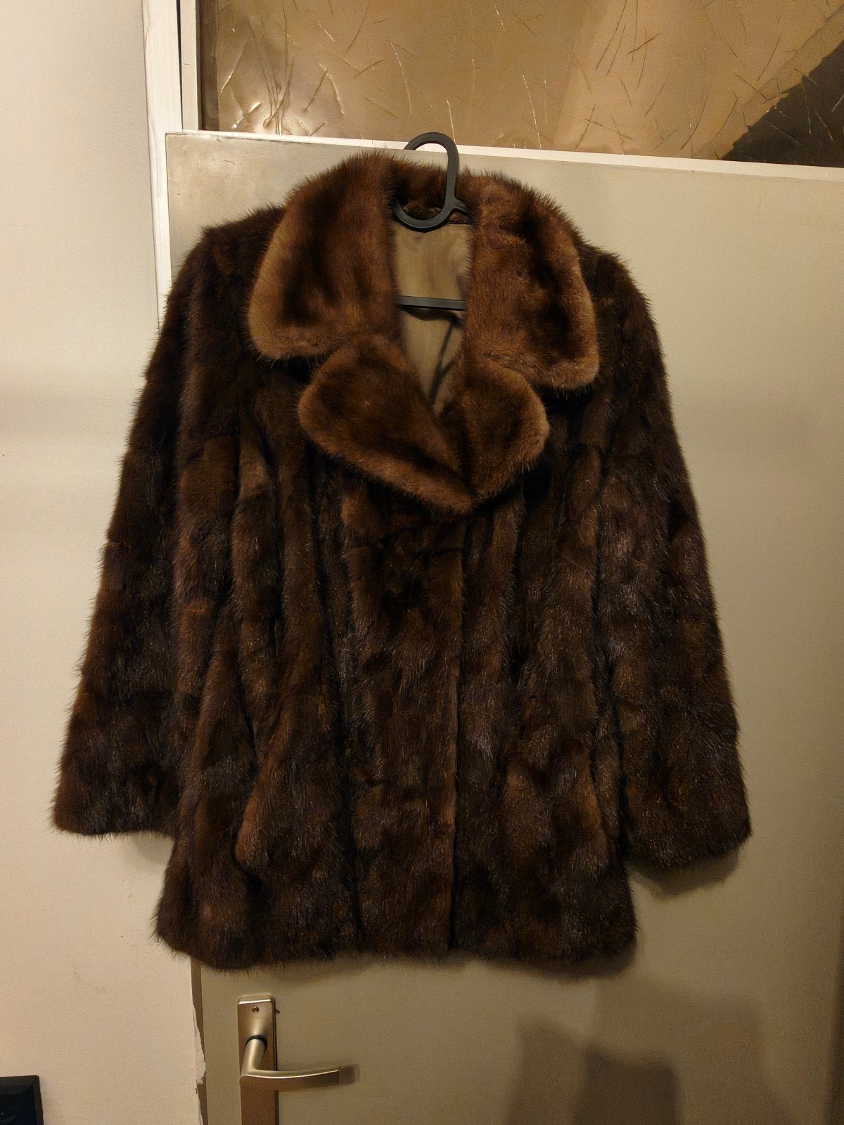 bontjas ringers pelterijen, Kleding | Dames, Ophalen of Verzenden, Zo goed als nieuw, Bruin