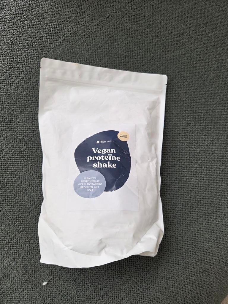 New Fysic Vegan Proteïne Shake Vanille - 2 Zakken, Ophalen of Verzenden, Nieuw, Poeder of Drank