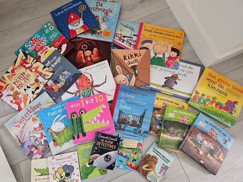 Peuter- en kleuterboeken - Diverse titels en genres, Boeken, Gelezen, Voorleesboek, Jongen of Meisje, Ophalen of Verzenden