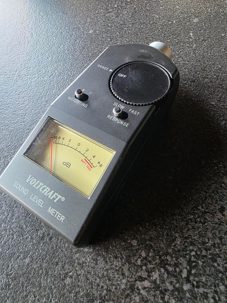 Voltcraft Sound Level Meter - Geluidsniveaumeter, Doe-het-zelf en Verbouw, Ophalen, Gebruikt, Geluid