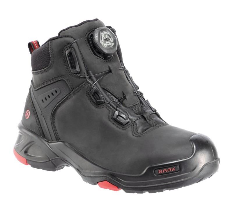 Baak Braxton BOA S3 Werkschoenen – BOA Sluiting, Baak, Werkschoenendeal, Marktplaats@werkschoenendeal.nl, Zwart