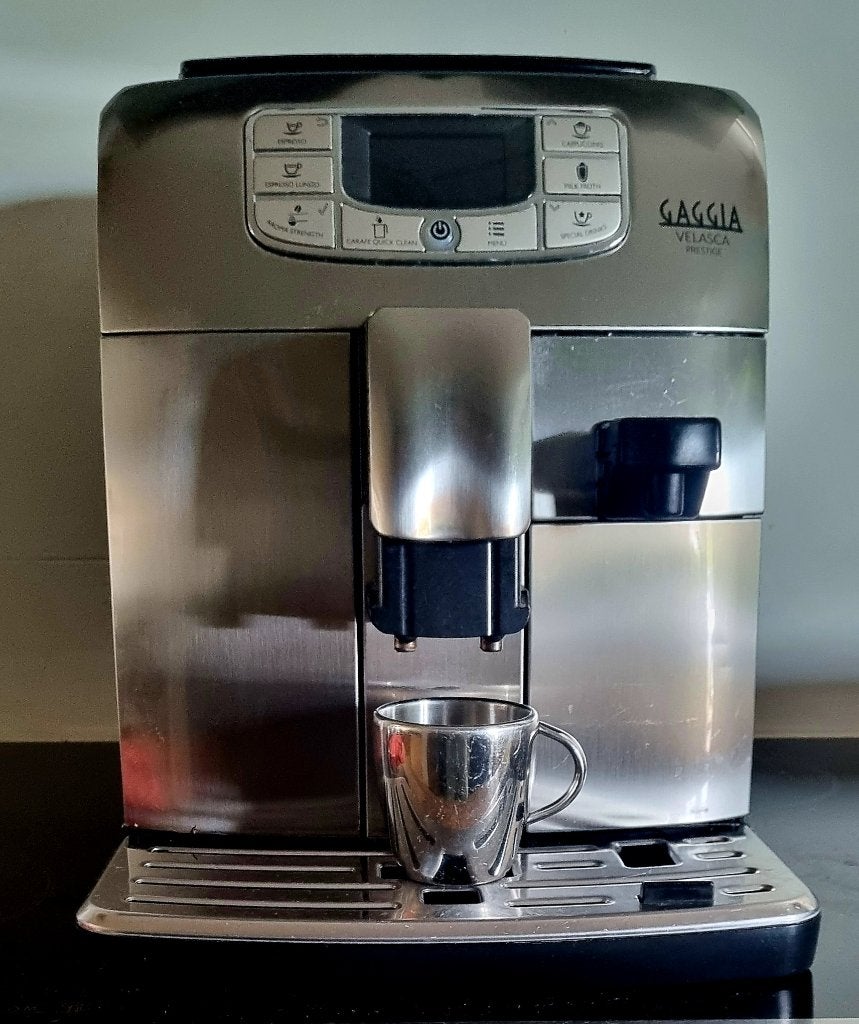 Gaggia Velasca Prestige Volautomatische espressomachine, Ophalen, Gebruikt, Espresso apparaat, 2 tot 4 kopjes