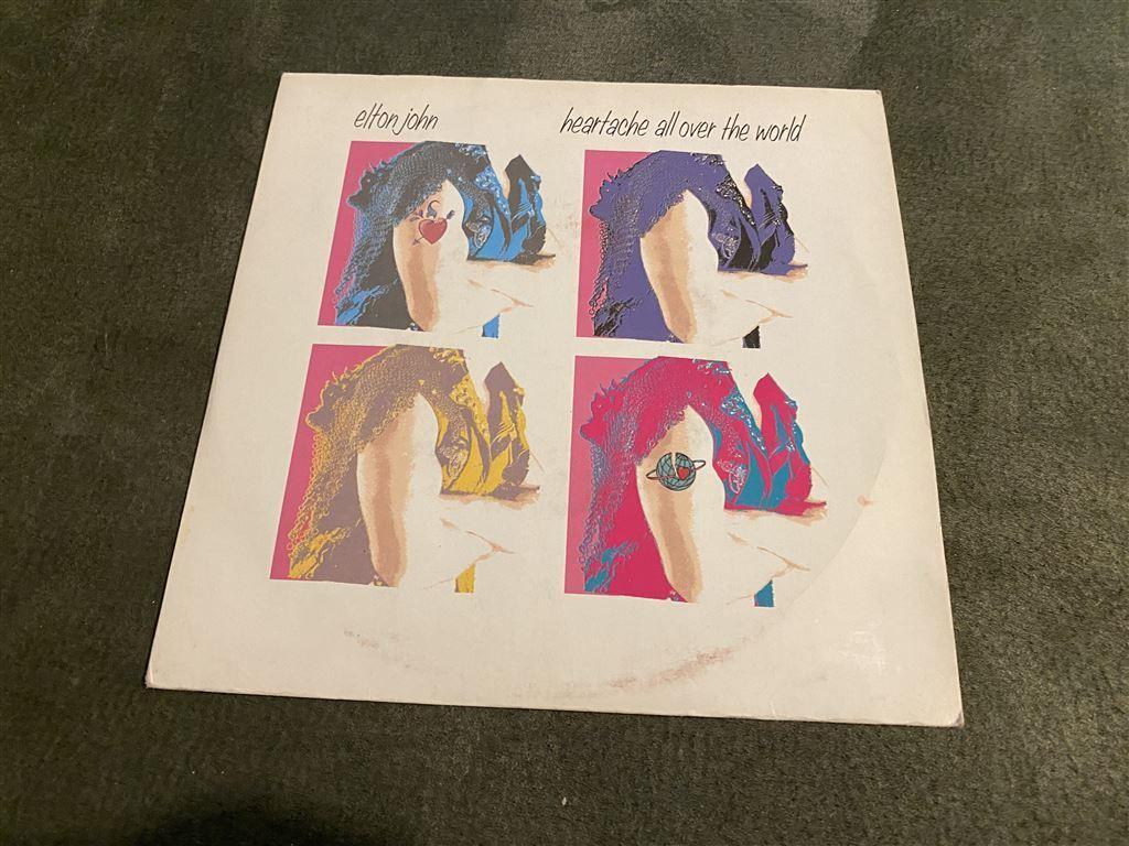 Elton John heartache all over the world singles [1038], Verzenden, Zo goed als nieuw, Pop