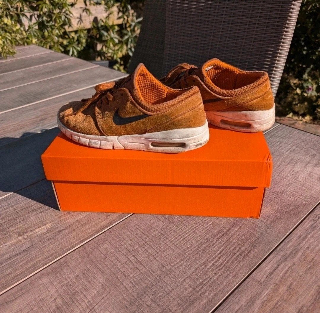 Nike Stefan Janoski Max Bruin - Maat 37.5, Bruin, Nike, Ophalen of Verzenden, Sneakers of Gympen