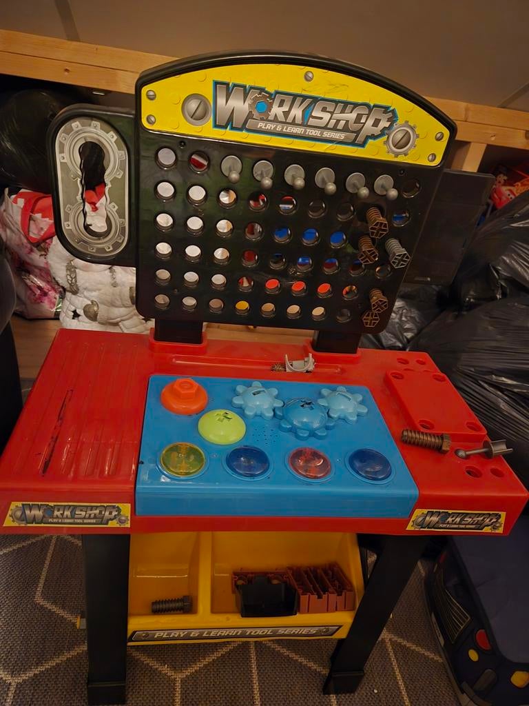 Speel werkbank voor kinderen - Play & Learn Tool Series, Ophalen, Gebruikt, Jongen of Meisje