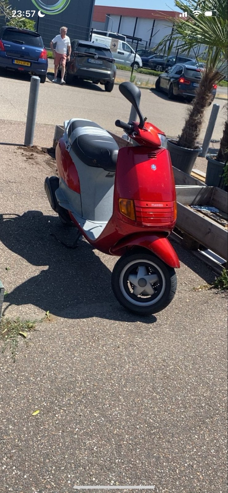 Piaggio skr 125 op brom, Ophalen, Gebruikt, Overige modellen, Maximaal 45 km/u