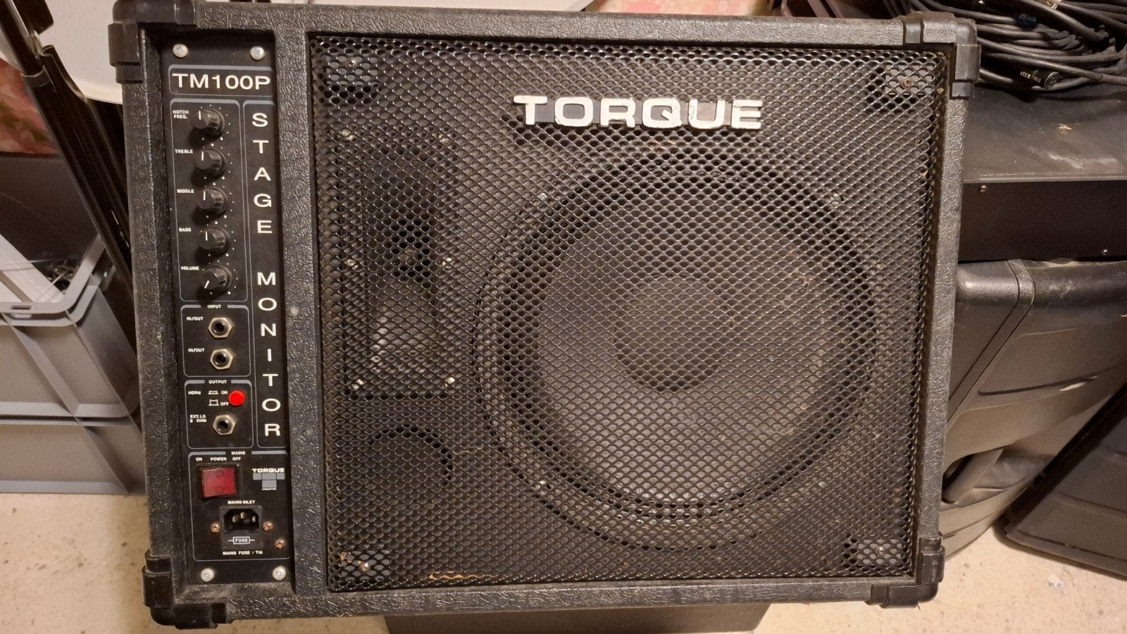 Vloer monitor - Torque TM100P Stage Monitor - Gebruikt, Ophalen, Gebruikt, Minder dan 500 watt, Monitor(versterker)