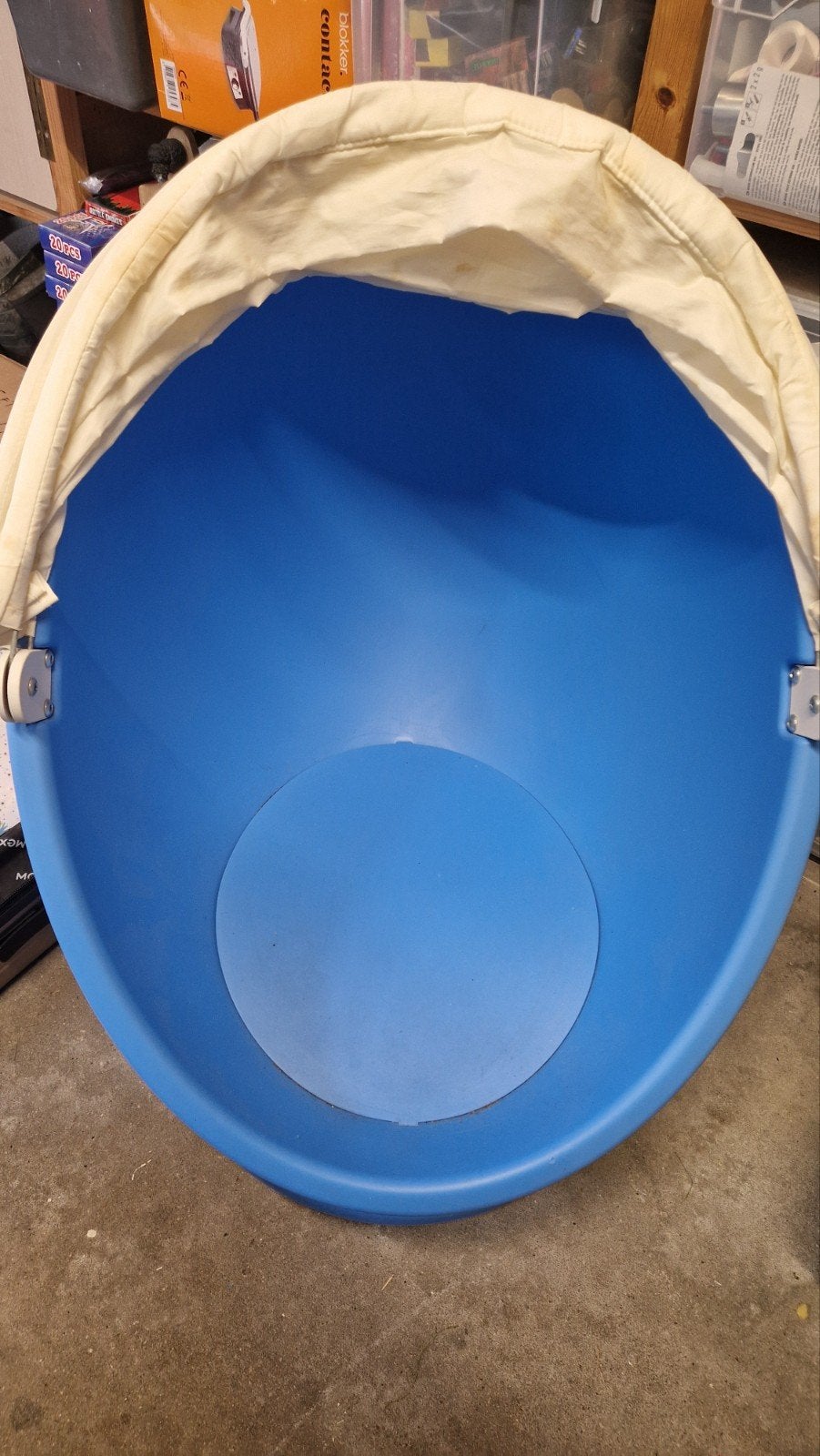 Ikea blauwe ei stoel, PS LOMSK, Ophalen, Gebruikt, Stoel(en)
