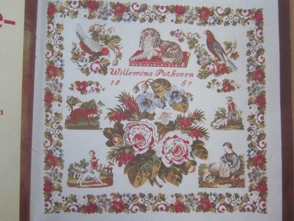 borduurpatroonen CAPPUCCINO ESPRESSO MERKLAPPEN VARIA, Ophalen of Verzenden, Zo goed als nieuw, Handborduren, Patroon