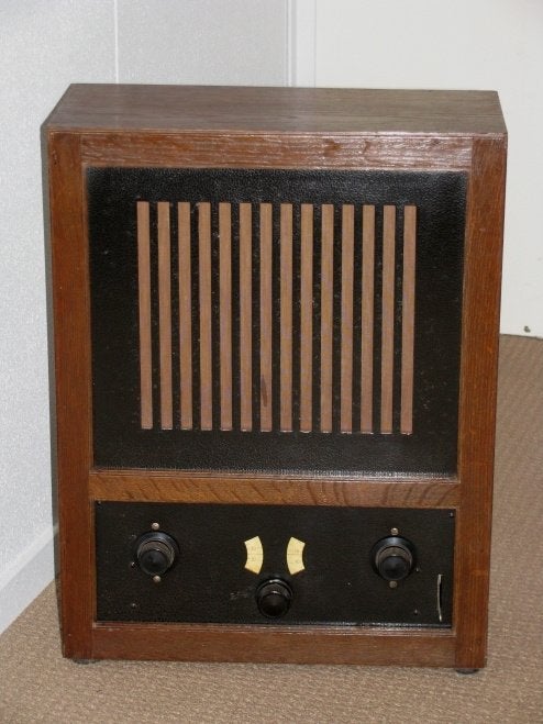 Erres radio KY107 uit 1930, Antiek en Kunst, Ophalen