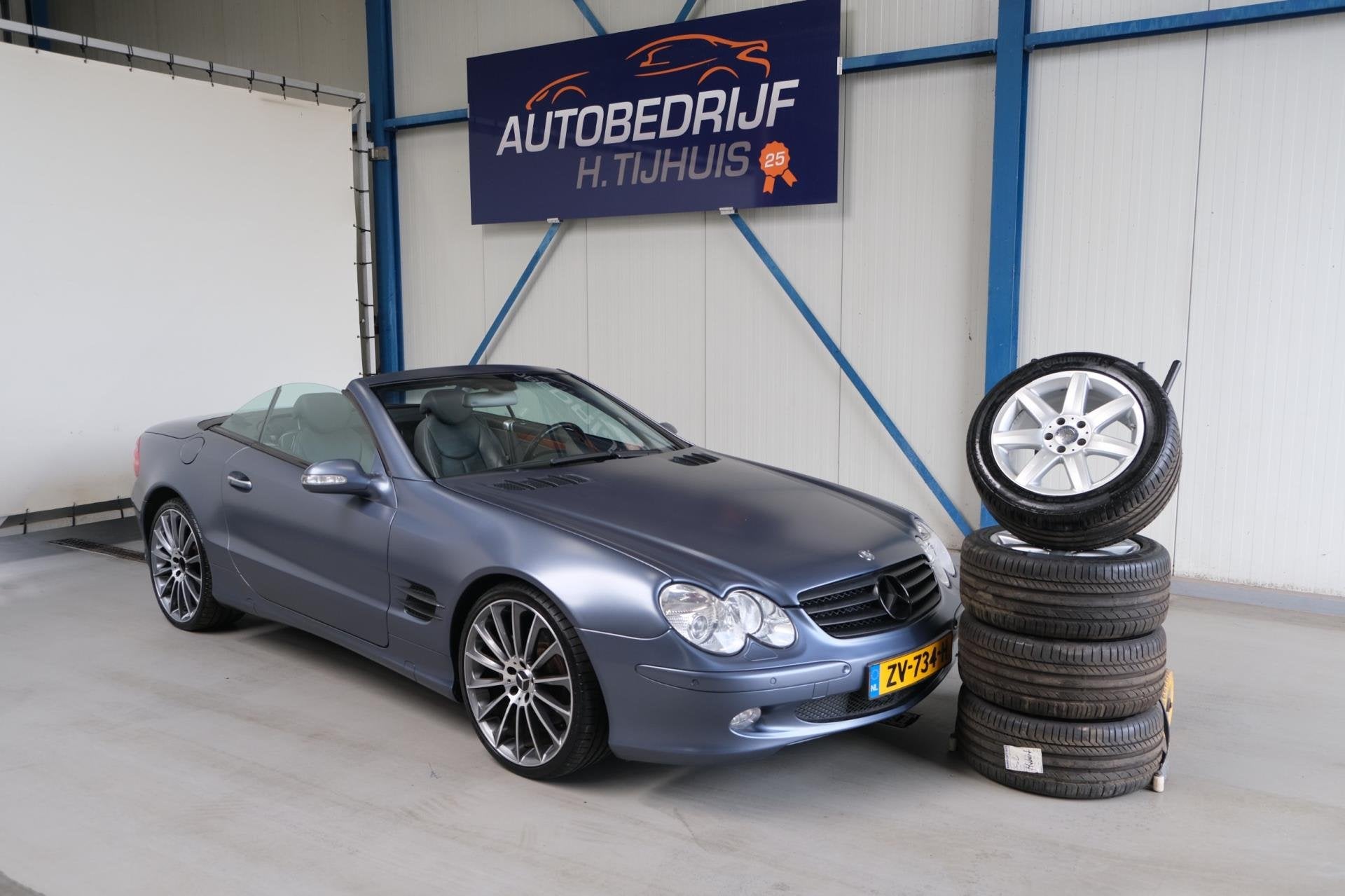 Mercedes-Benz SL-klasse 500 306 PK, Auto's, Automaat, Dealer onderhouden, Achterwielaandrijving, Gebruikt