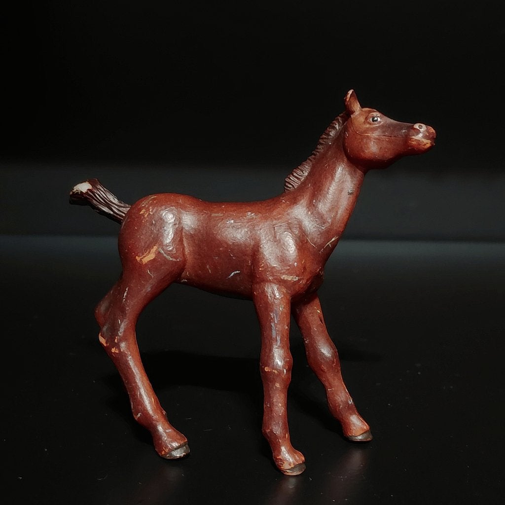 papo veulen, Ophalen of Verzenden, Gebruikt, Paard, Beeldje of Figuurtje