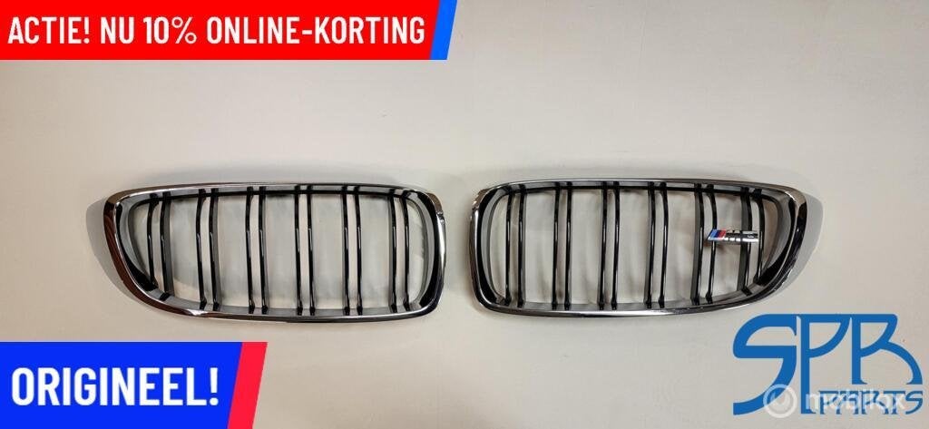 Grille BMW M3 F80 NIEUW GRILL NIER NIEREN ORIGINEEL M3 LOGO, Auto-onderdelen, Nieuw, Ophalen of Verzenden, BMW, BMW